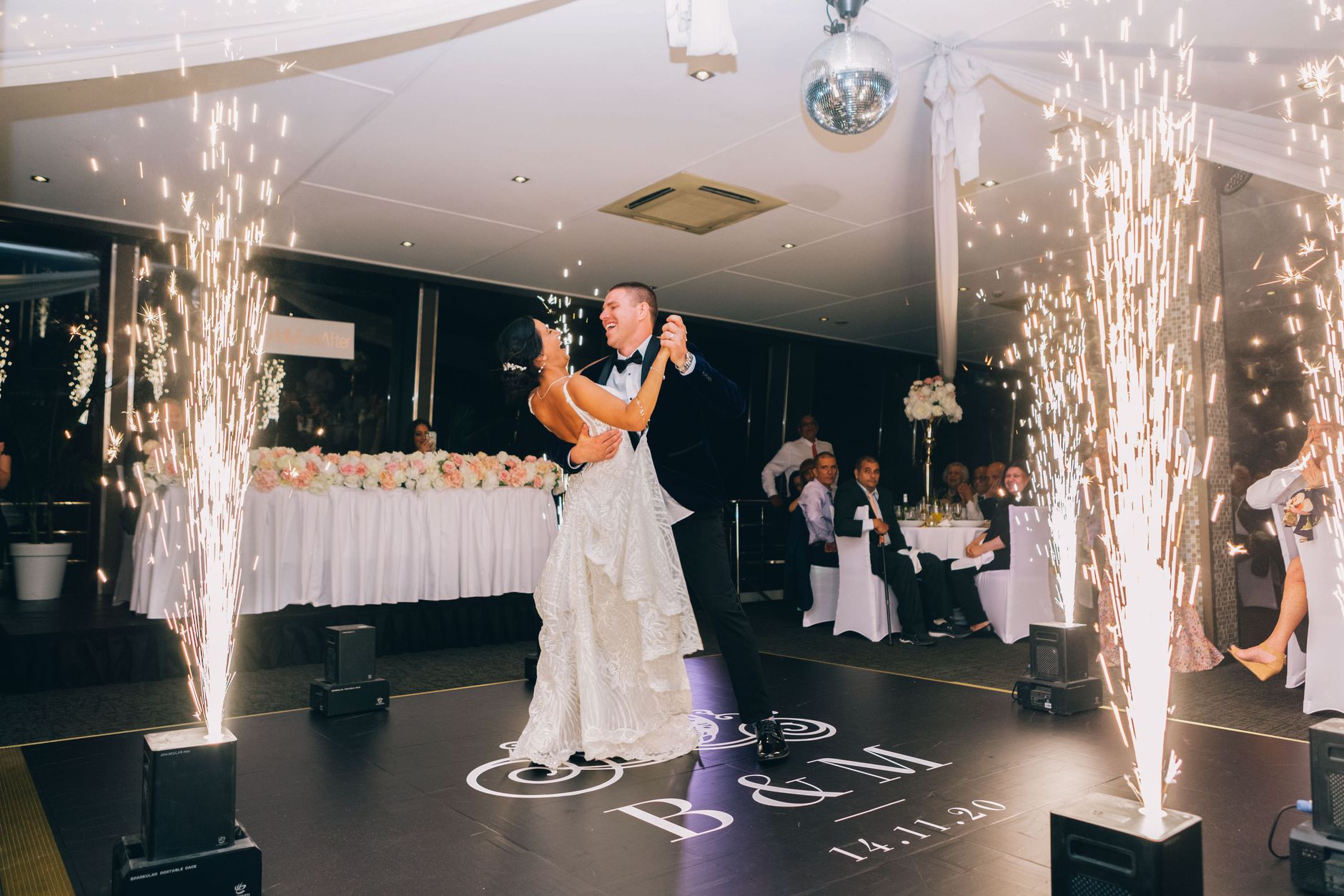 Primer baile de recién casados en Valle de Guadalupe