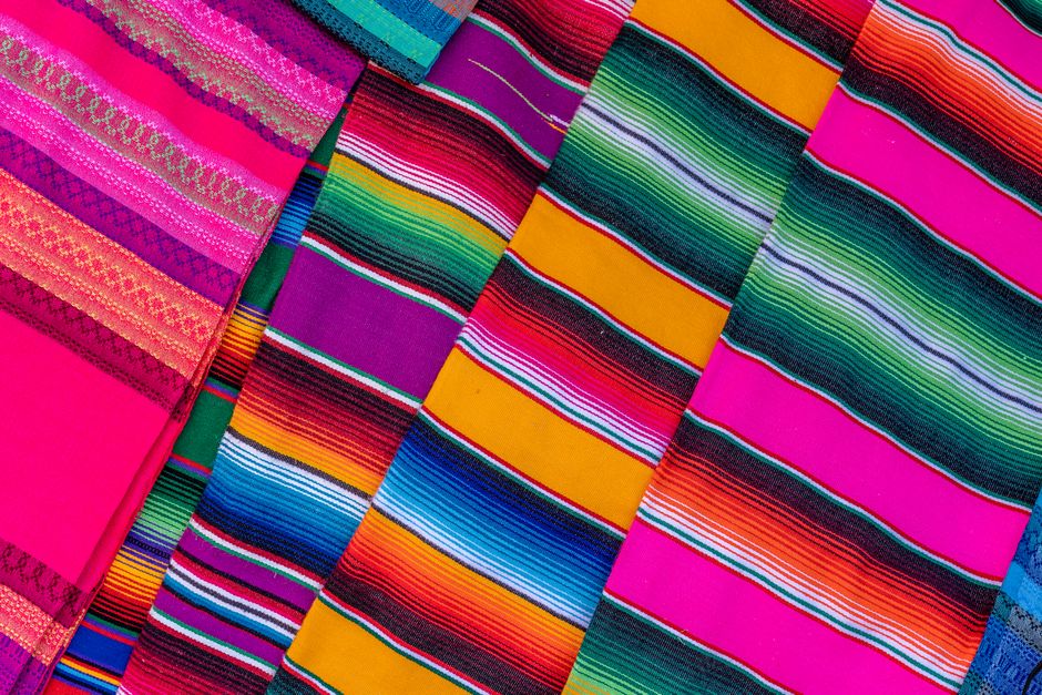 Rebozos textiles mexicanos hechos a mano
